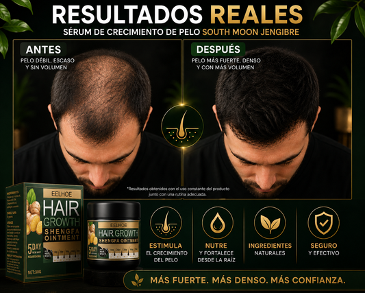 EELHOE Hair Growth Crema de jengibre - crece cabello